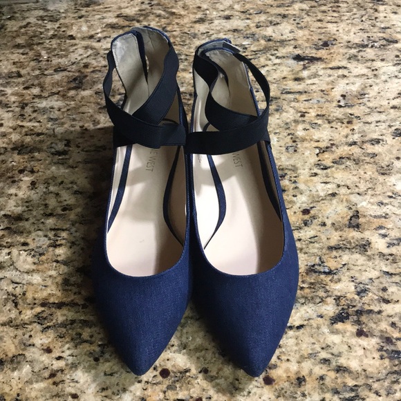 Nine West Shoes - Women’s Nine West Blue Denim Shoes